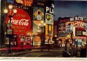 15. 1978 Picadilly by Night  London - Kardorama 2L60 - used 10.5x14.8cm (Small)